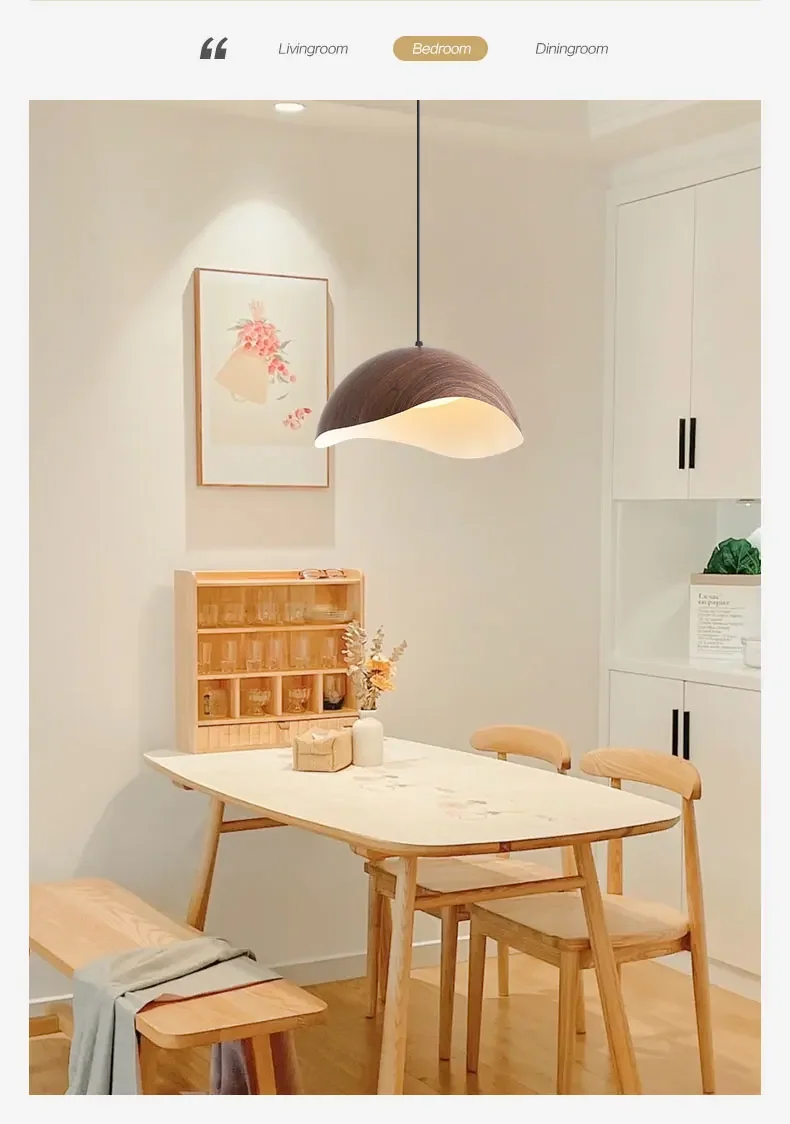 Pendente orgânico estilo madeira: charme e modernidade para seu ambiente