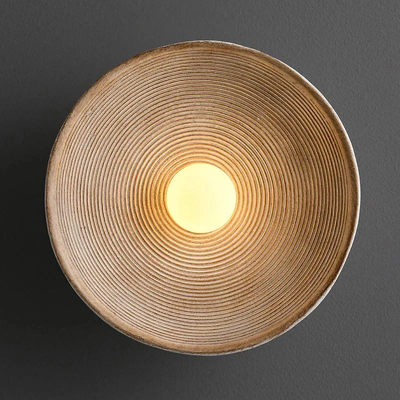 Arandela Decorativa Litta de Resina - Iluminação Aconchegante
