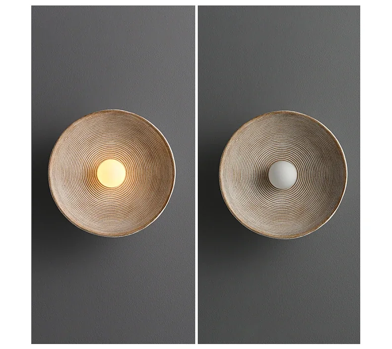 Arandela Decorativa Litta de Resina - Iluminação Aconchegante