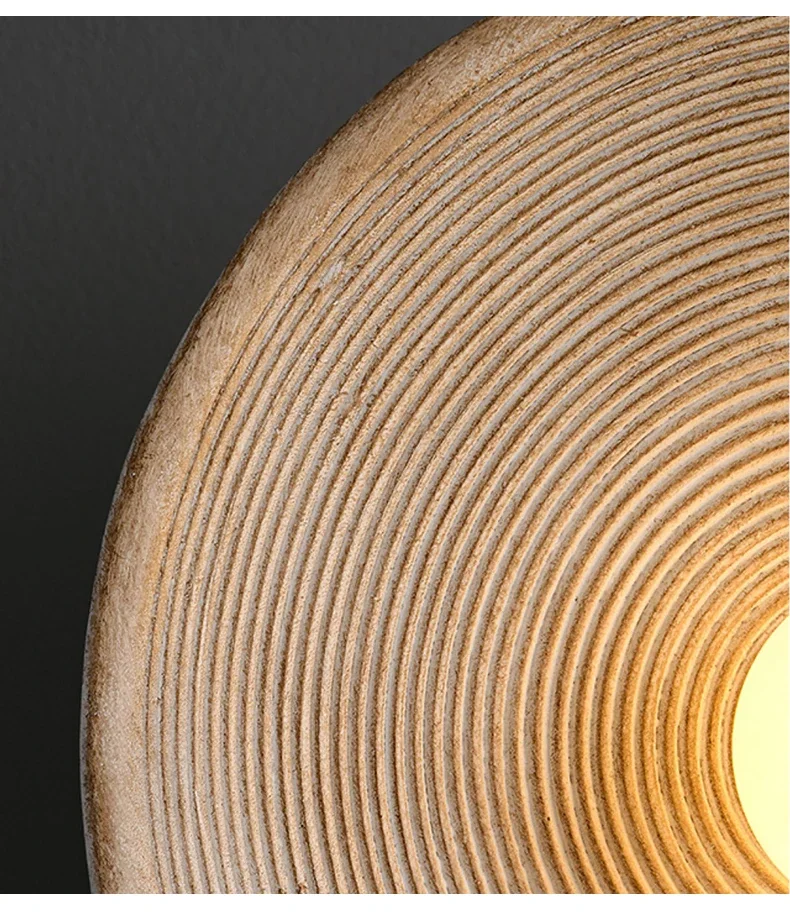 Arandela Decorativa Litta de Resina - Iluminação Aconchegante