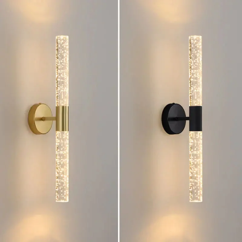 Arandela de Parede Bastão Cilíndrico Diamond LED Bivolt