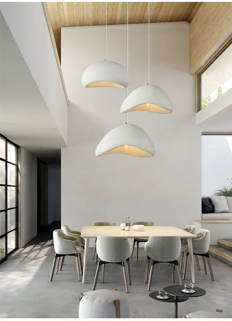 Pendente orgânico Wabi Sabi: Estilo moderno e retro para seu ambiente