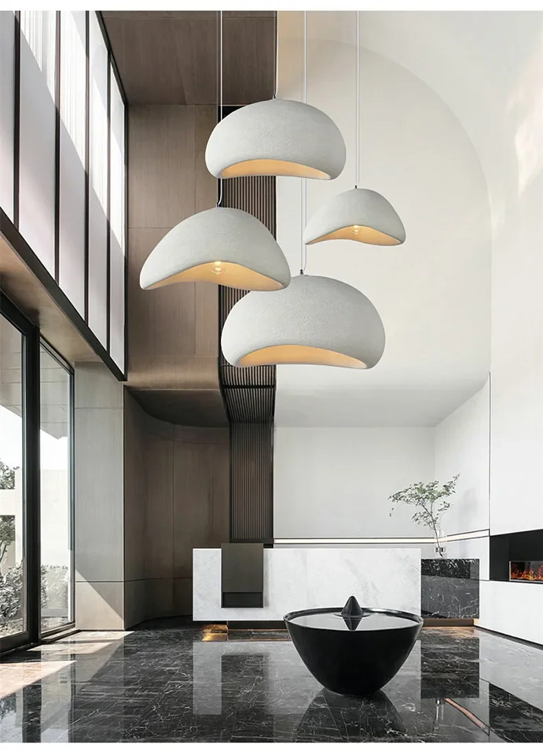 Pendente orgânico Wabi Sabi: Estilo moderno e retro para seu ambiente
