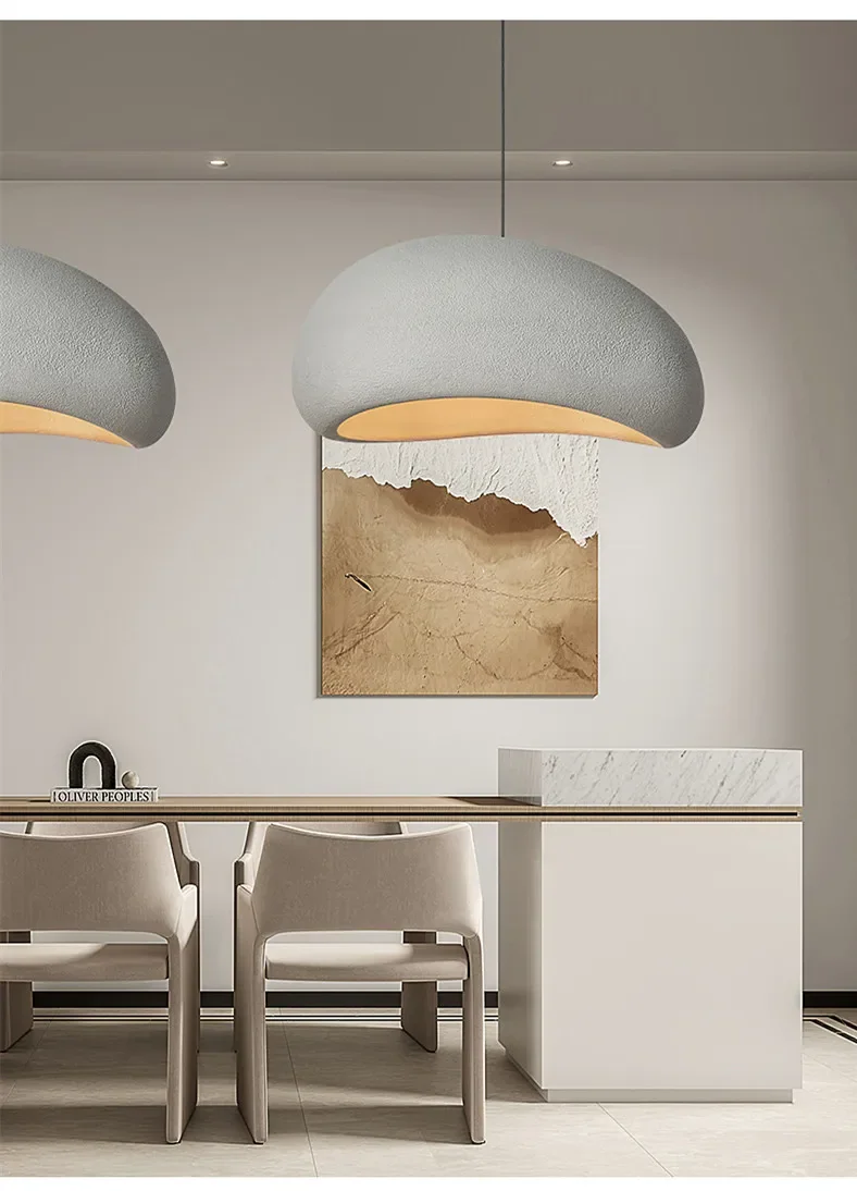 Pendente orgânico Wabi Sabi: Estilo moderno e retro para seu ambiente