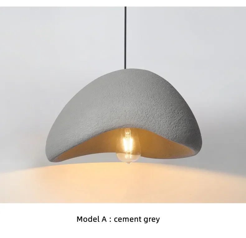 Pendente orgânico Wabi Sabi: Estilo moderno e retro para seu ambiente