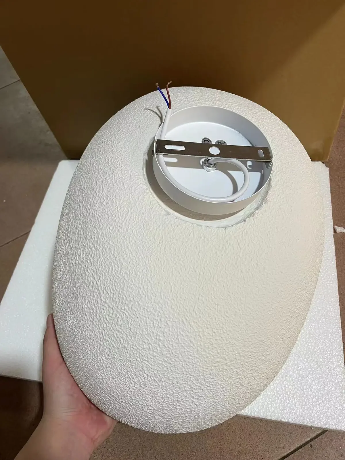 Lustre Nuvem Wabi Sabi Moderno e Retrô - Iluminação Ambientes