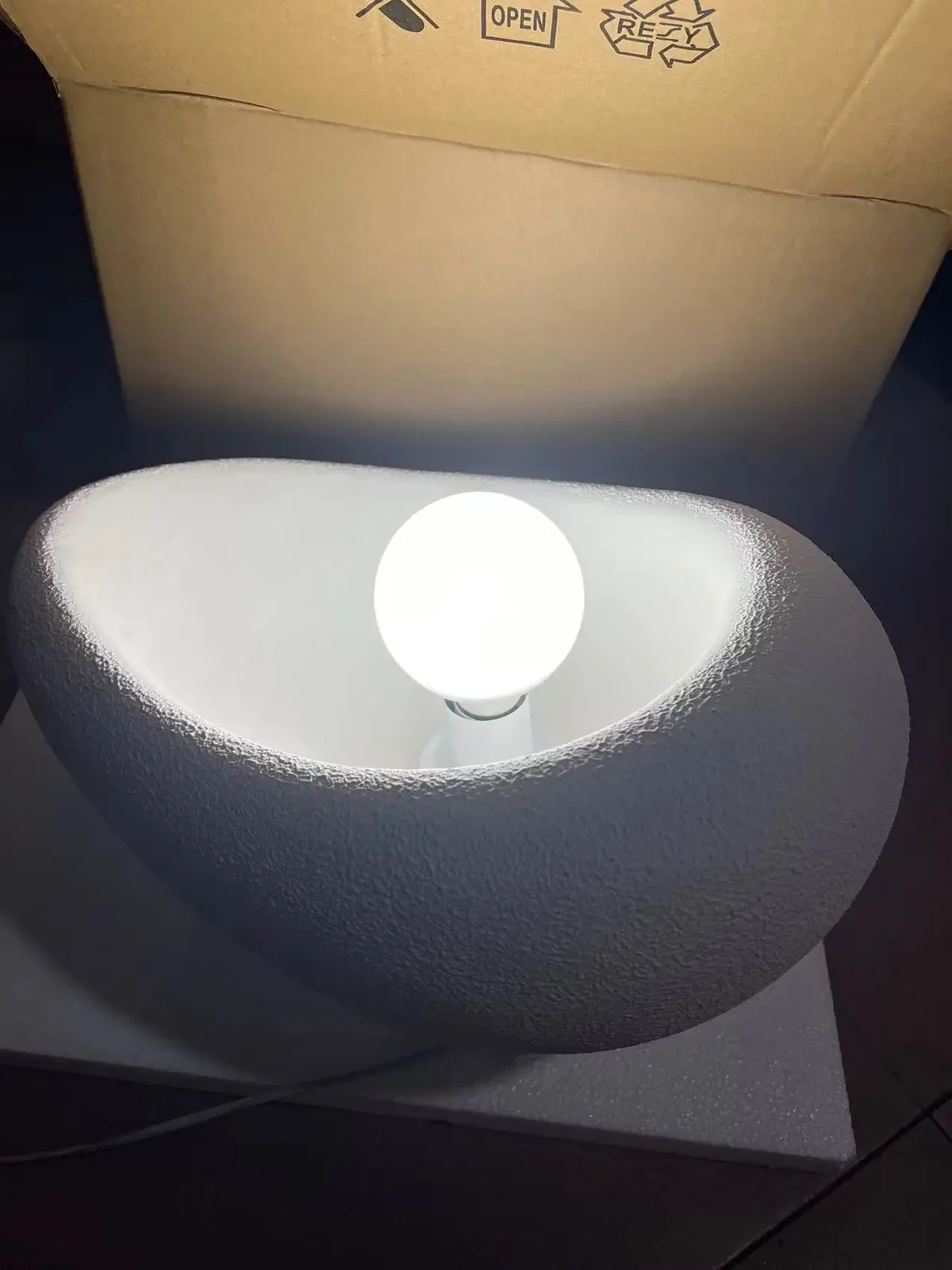 Lustre Nuvem Wabi Sabi Moderno e Retrô - Iluminação Ambientes