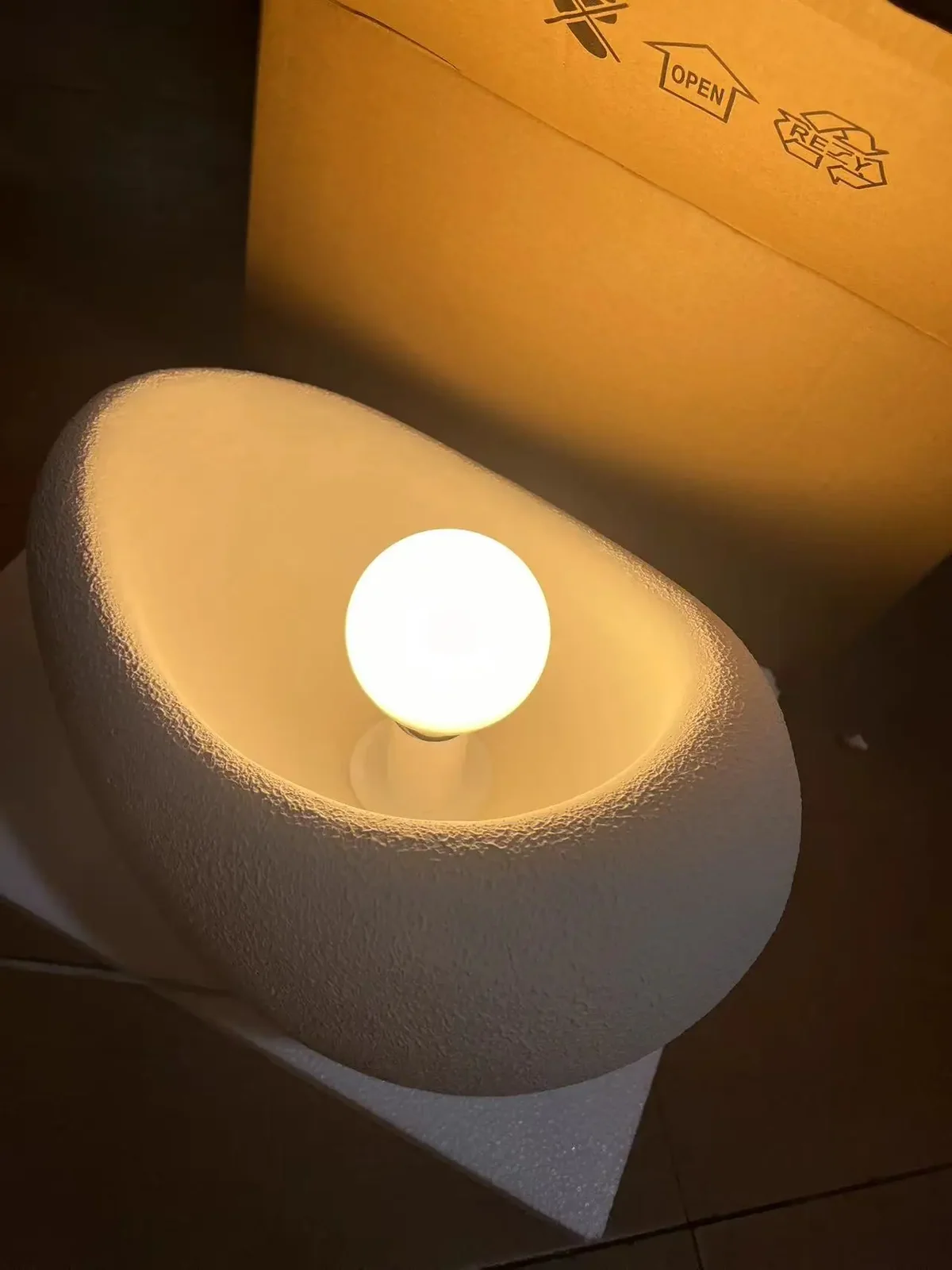 Lustre Nuvem Wabi Sabi Moderno e Retrô - Iluminação Ambientes