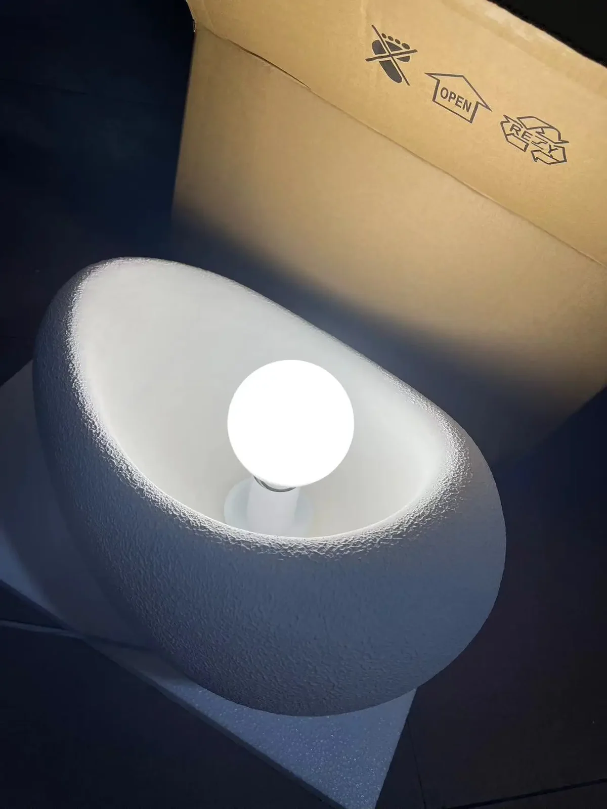Lustre Nuvem Wabi Sabi Moderno e Retrô - Iluminação Ambientes