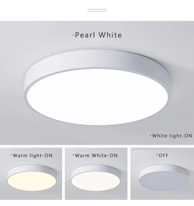Lustre Plafon de Sobrepor Elana para Teto – Metal e Acrílico