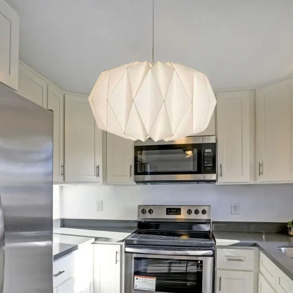 Pendente Origami Nórdico em Papel Ecológico LED