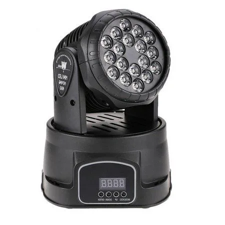 Refletor LED Moving Head RGB 70W Profissional para Eventos Festivos