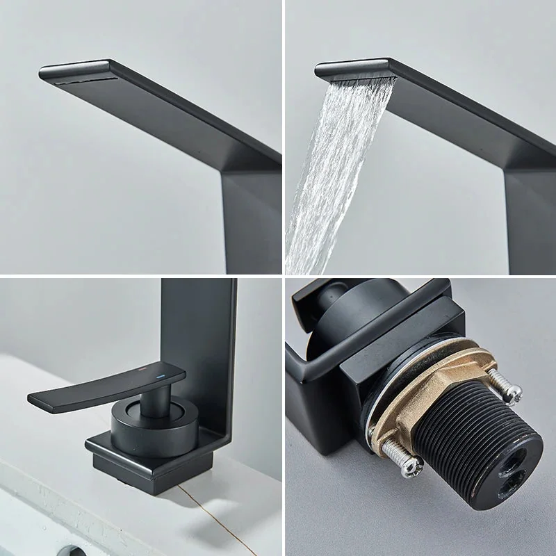 Torneira Monocomando Amandy Cascata para Lavabo e Banheiro