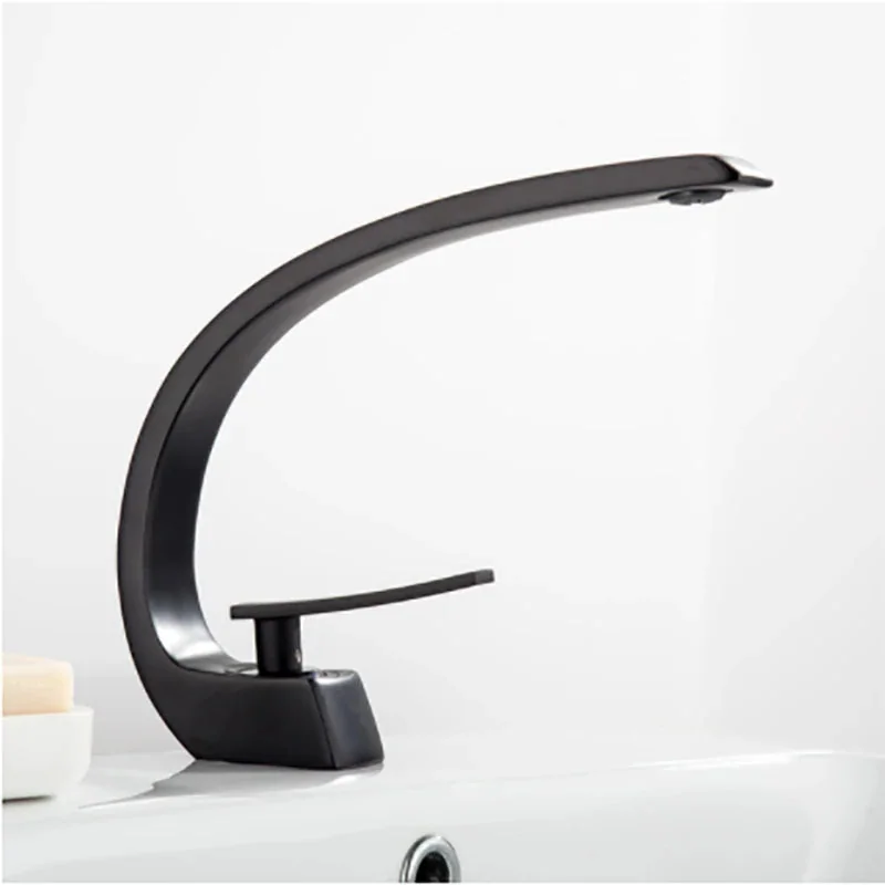 Torneira monocomando Intense para banheiro e lavabo em aço inox
