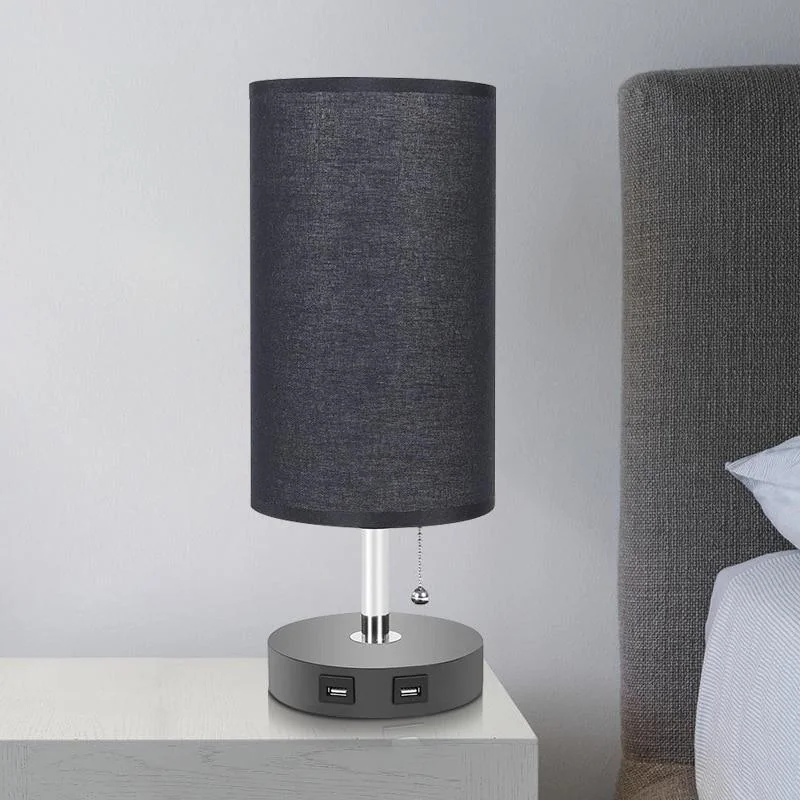 Abajur Moderno Bivolt com Carregador USB