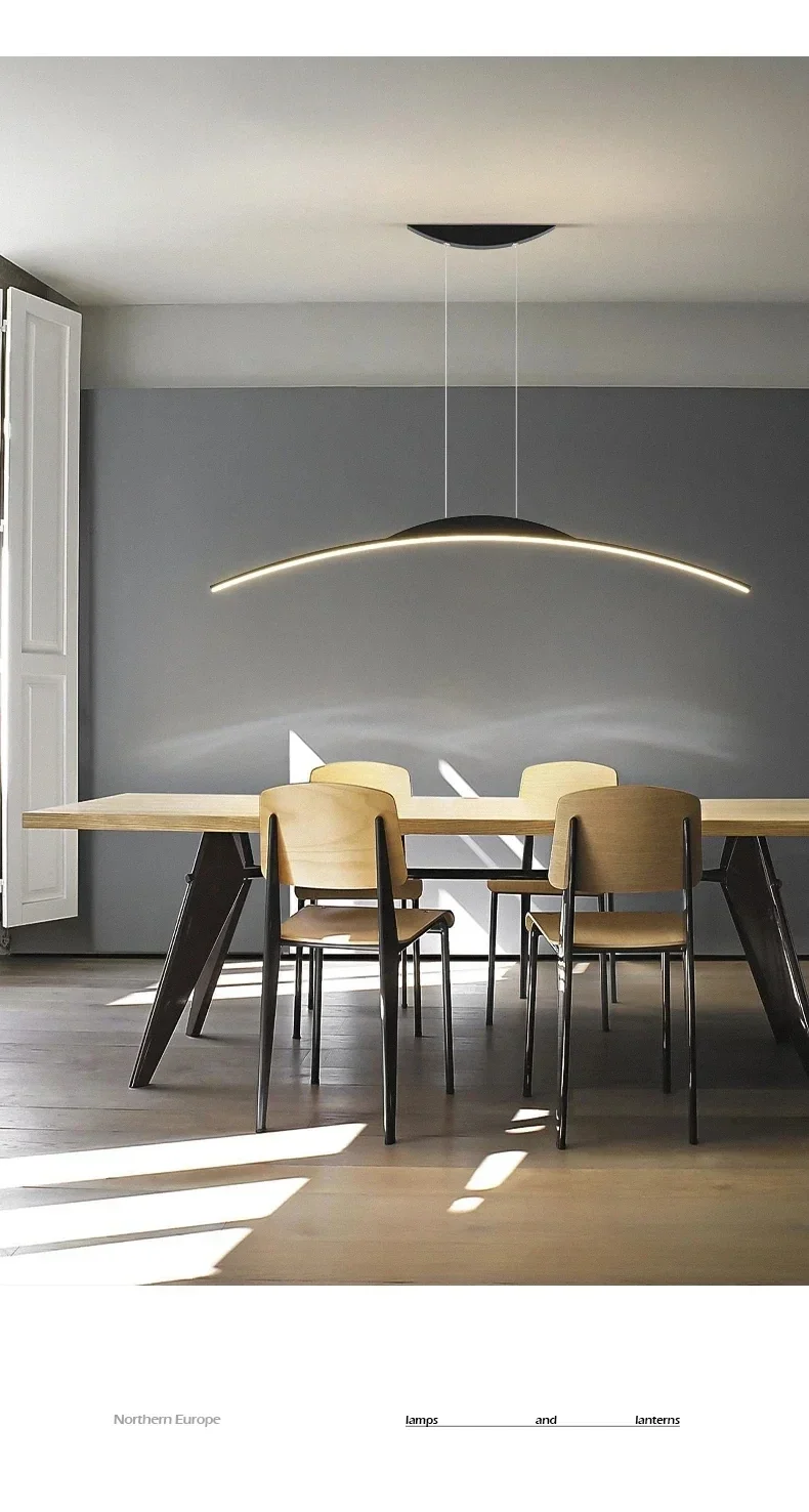 Pendente de LED Maldivas com Controle e Dimmer - Estilo Moderno