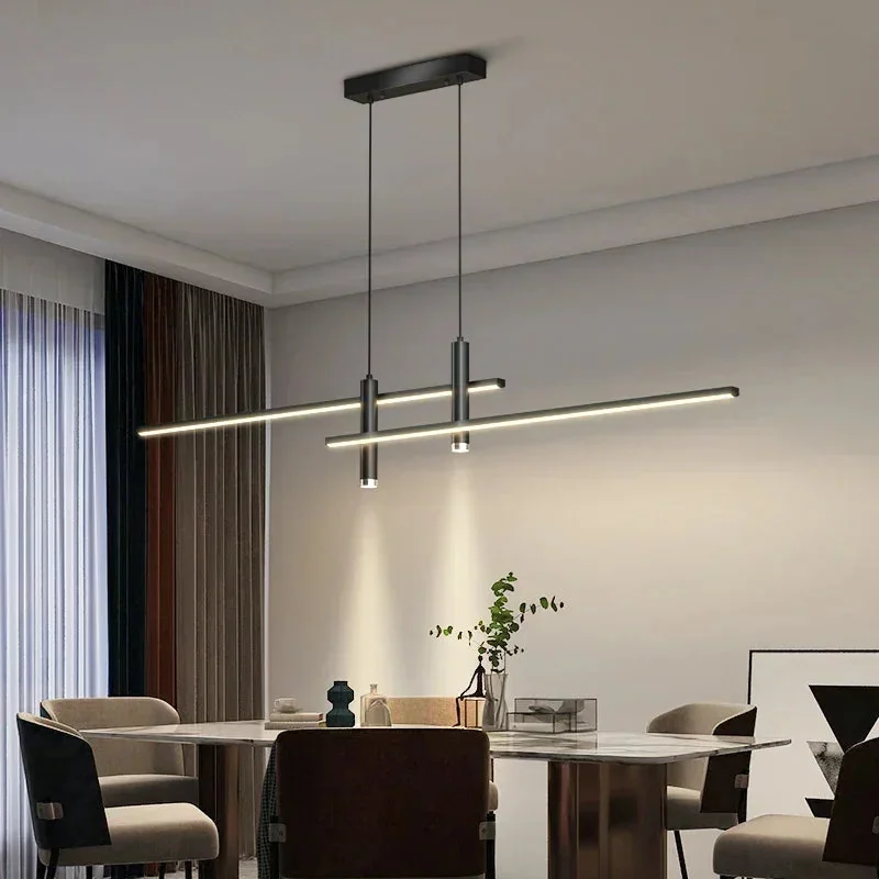 Pendente de Teto Moderno Roma 100cm - Iluminação Aconchegante