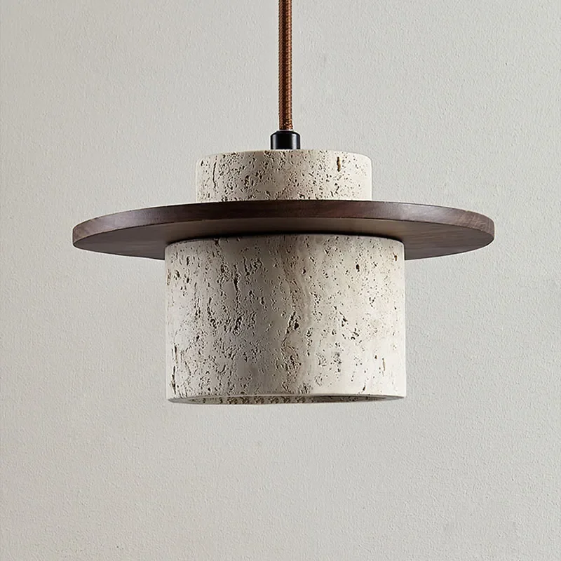 Pendente de Travertino Ravian - Charme natural para seu ambiente