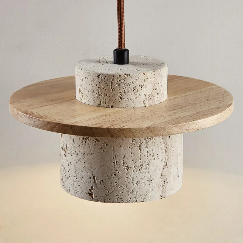 Pendente de Travertino Ravian - Charme natural para seu ambiente