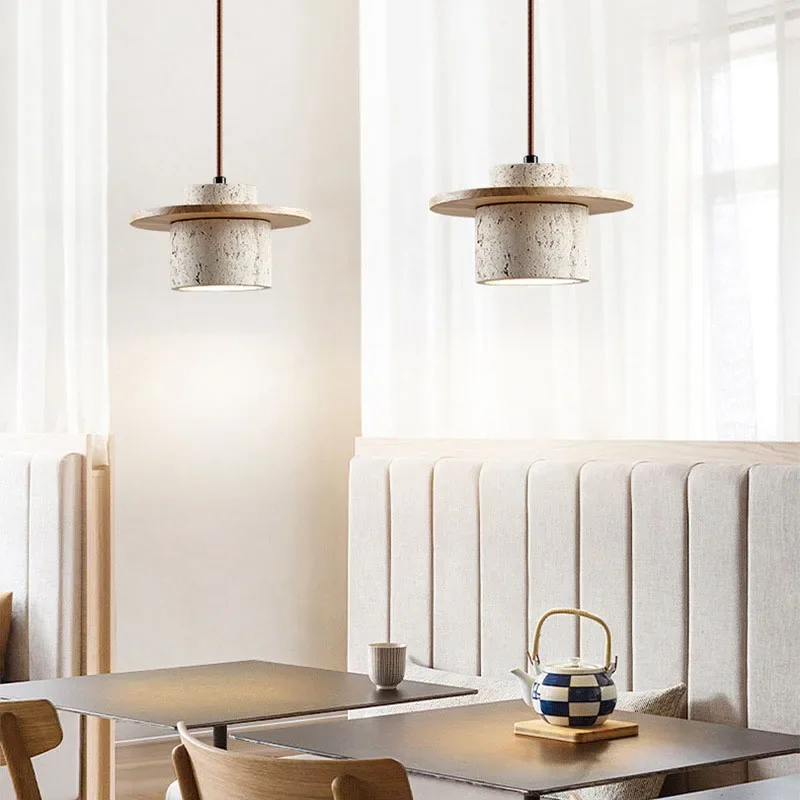Pendente de Travertino Ravian - Charme natural para seu ambiente