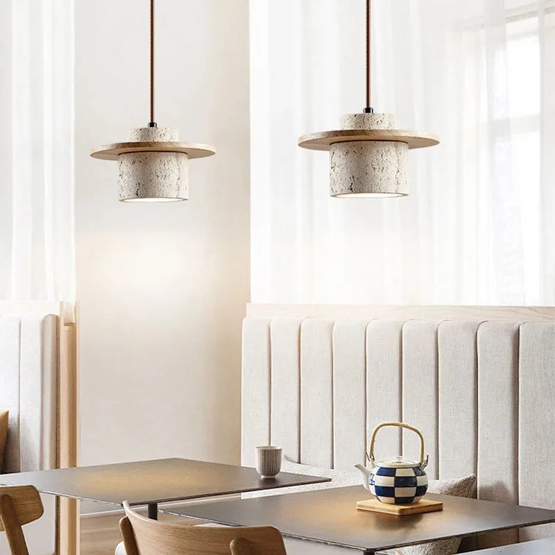 Pendente de Travertino Ravian - Charme natural para seu ambiente